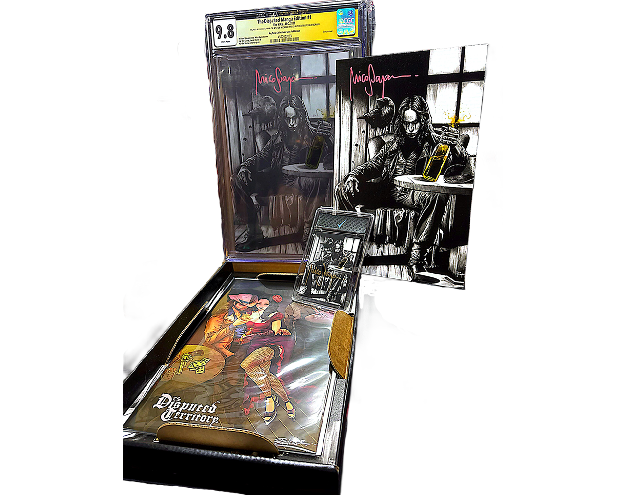 Disputed, The #1 CGC/JSA 9.8 ⋅ Box Set Ltd: 100 ⋅ Signed: Mico Suayan & Michael Hinson