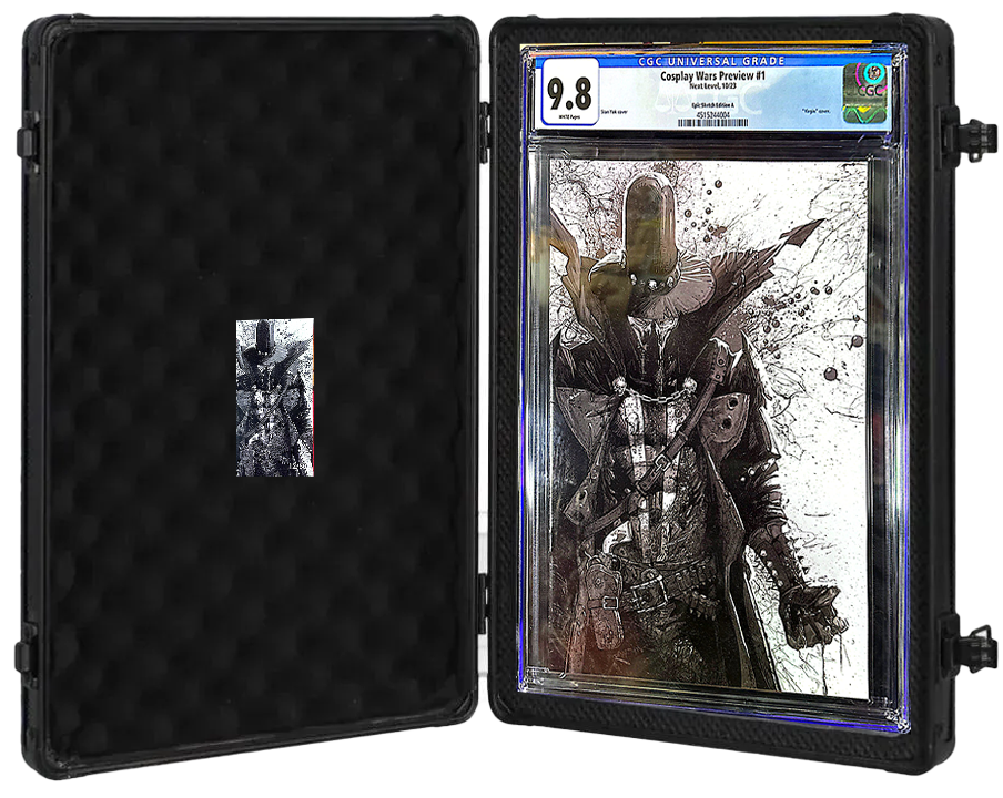 GUN SLINGER COSPLAY WARS #1 CGC 9.8 COA 12/50