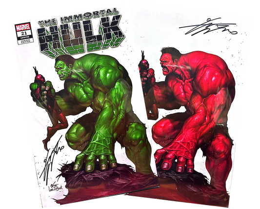 Immortal Hulk #21 (SET) Trade & Virgin Signed by InHyuk Lee