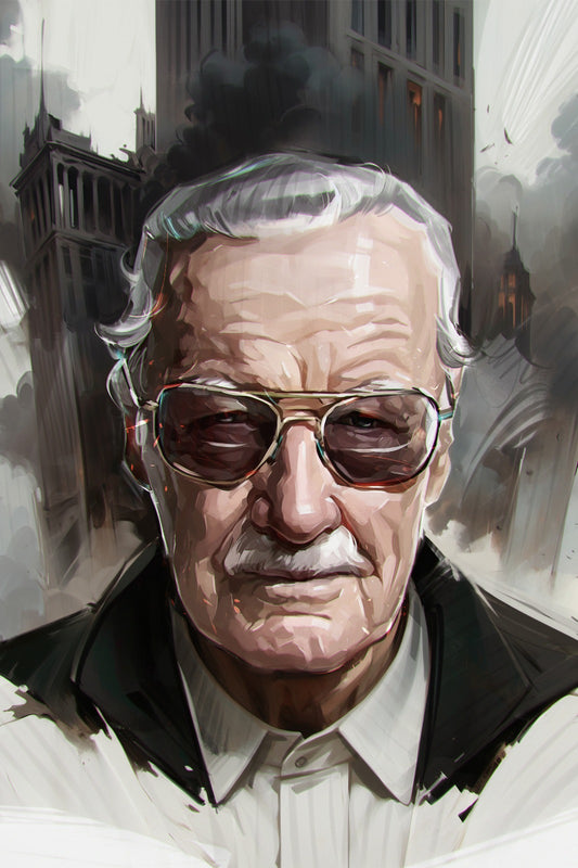 TRIBUTE STAN LEE #1 VIKTOR MILLER GAUSA VIRGIN DALLAS FANEXPO EXCLUSIVE LTD 150