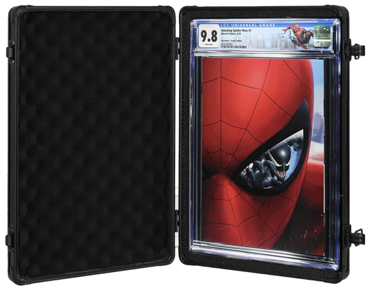Amazing Spider-Man #1 CGC 9.8 Ltd 100 In BTC HARD CASE Custom Label