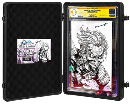 BEYOND: THE JOKER COMPLEX SS CGC 9.9 SIGNED BY JONATHAN URIBE COA 02/75