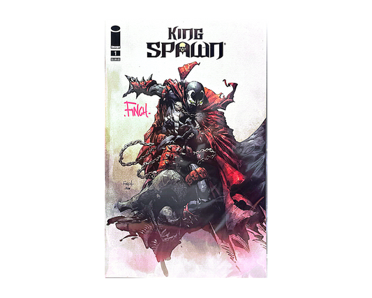 KING SPAWN #1 SIGNED BY DAVID FINCH