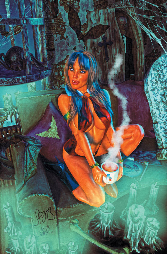 VAMPIRELLA #2 CVR ZF 1:20 MARK SPEARS BLUE VIRGIN INCENTIVE