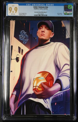 Orbit: Eminem CGC 9.9 COVER A COA 11/50