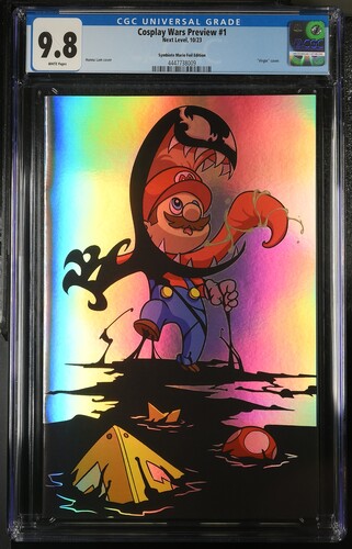 Cosplay Wars Preview: Venomized Mario CGC 9.8 COA 14/60