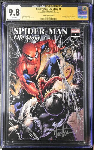 Spider-Man: Life Story #1 SS JSA/CGC 9.8