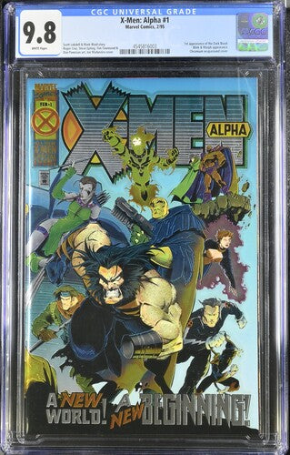 X-Men: Alpha CGC 9.8 1995 FOIL WRAPAROUND