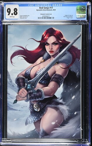 RED SONJA #17 EXCLUSIVE CGC 9.8