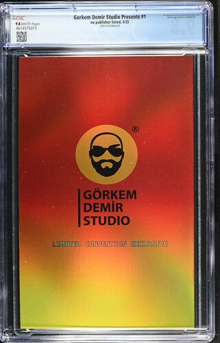 Gorkem Demir Studio Presents #1 CGC 9.8 Convention Exclusive FOIL