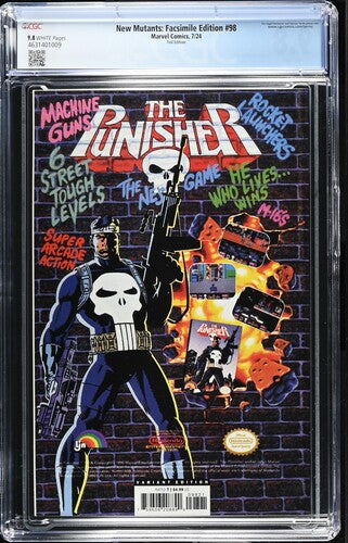 New Mutants: Facsimile #98 Edition Foil CGC 9.8