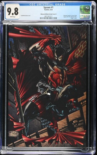 Spawn #1 Mexican Foil CGC 9.8