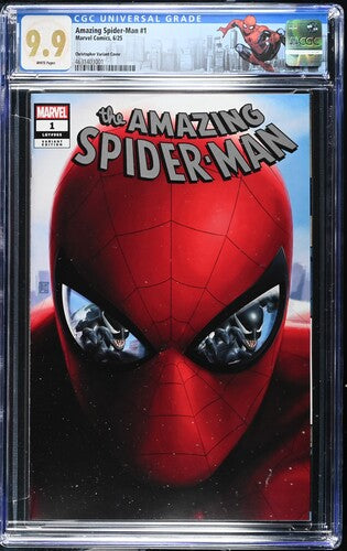 Amazing Spider-Man #1 CGC 9.9 C2E2 Exclusive With BCW Hard Case