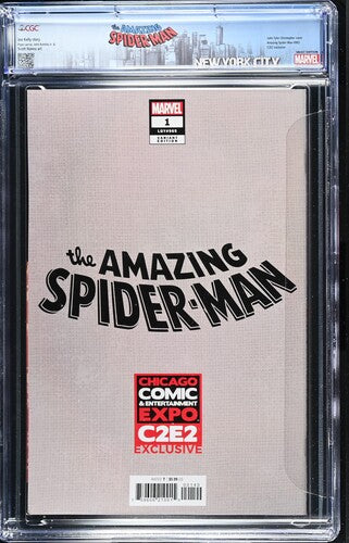 Amazing Spider-Man #1 CGC 9.9 C2E2 Exclusive With BCW Hard Case