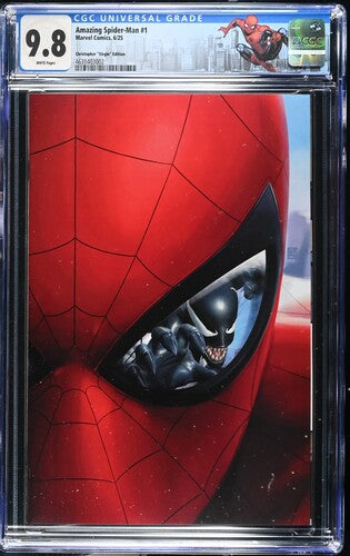 Amazing Spider-Man #1 CGC 9.8 Ltd 100 In BTC HARD CASE Custom Label