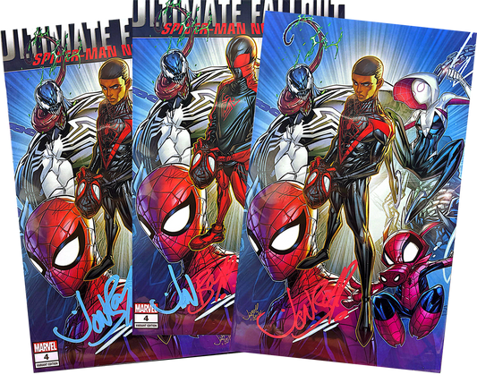 Ultimate Fallout #4 (SET) 3 Book SET Exclusive Signed by Jonboy Meyers