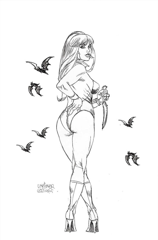 VAMPIRELLA #4 JOSEPH LINSER 1.10 INCENTIVE RATIO CVR O