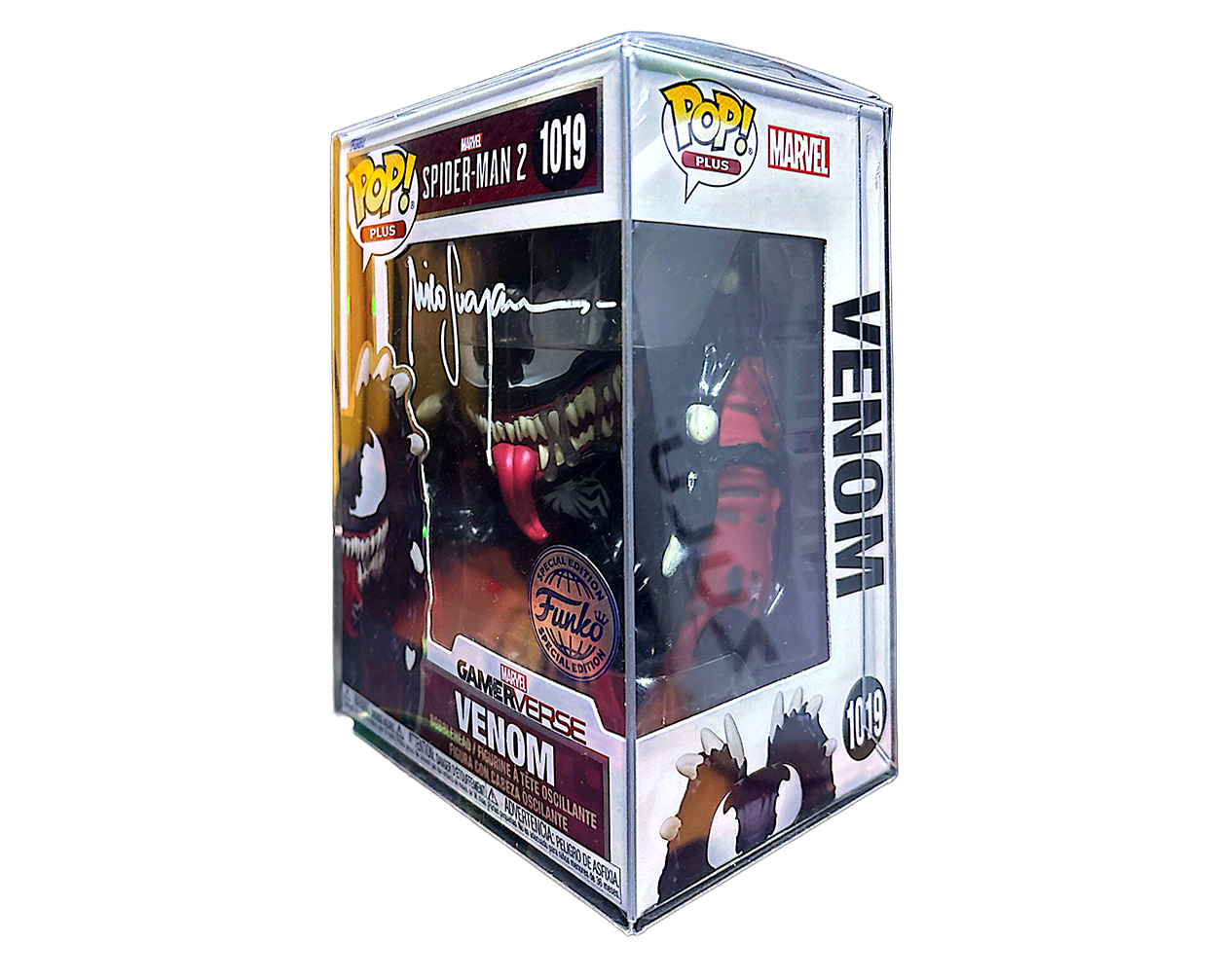 VENOM FUNKO POP 1019 SPECIAL EDITION (SIGNED BY MICO SUAYAN WITH COA)