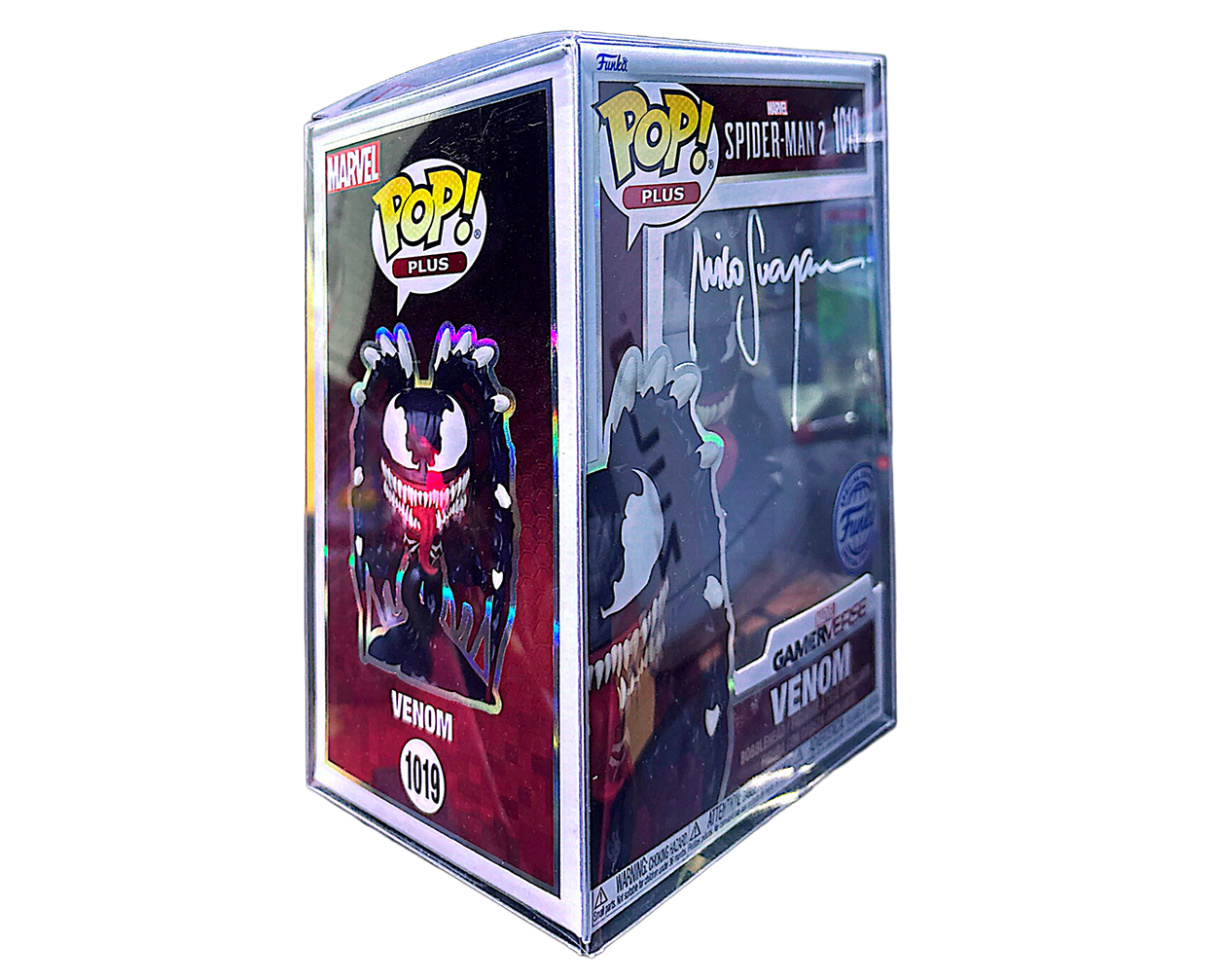 VENOM FUNKO POP 1019 SPECIAL EDITION (SIGNED BY MICO SUAYAN WITH COA)