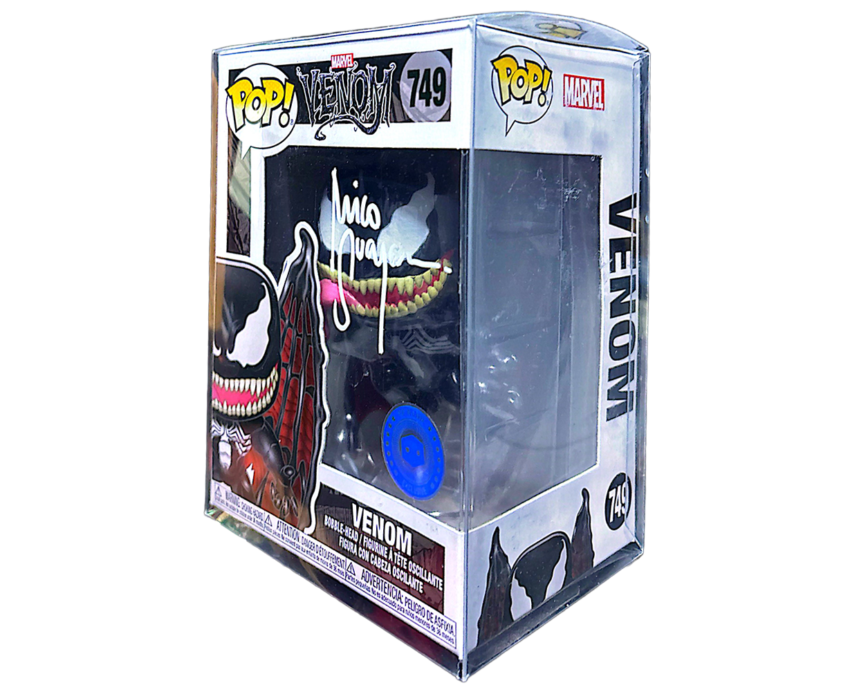 VENOM FUNKO POP 749 SHOP EXCLUSIVE (SIGNED BY MICO SUAYAN)