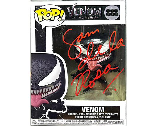 VENOM FUNKO POP 888 (SIGNED BY SAM DE LA ROSA WITH COA)