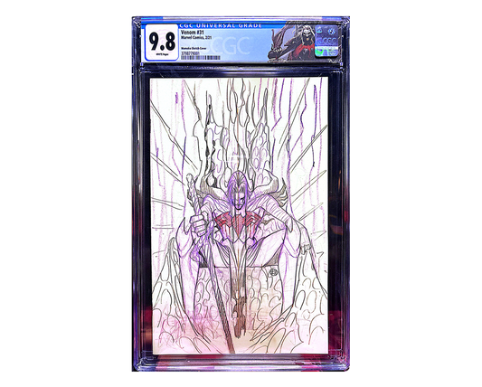 Venom #31 CGC 9.8 Peach Momoko Virgin Sketch Exclusive