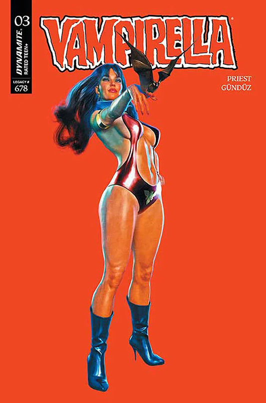 VAMPIRELLA #3 CVR Zb 1:10 MARK SPEARS RED ORIGINAL PRE-SALE (06/18/2025)