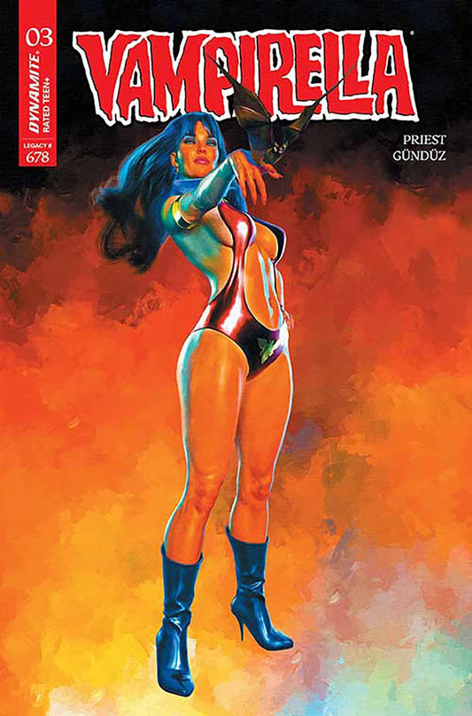 VAMPIRELLA #3 CVR Zc 1:10 MARK SPEARS BLACK PRE-SALE (06/18/2025)