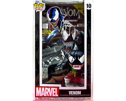 VENOM LETHAL PROTECTOR FUNKO POP! SIGNED BAGLEY & MICO SUAYAN WITH SKETCH