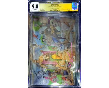 WOLVERINE #37 SS JSA/CGC 9.8 Signed by David Nakayama