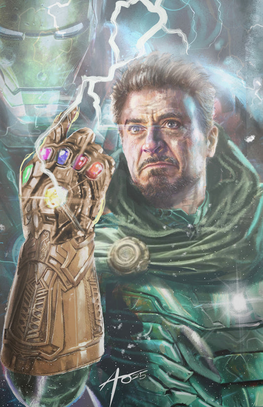 FAME: ROBERT DOWNEY JR - RUDY AO FOIL VARIANT FANEXPO DALLAS 2025 EXCLUSIVE PRESALE 5/30