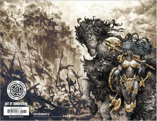 RED SONJA NOIR #1 COVER B WRAPAROUND COVER HEROES CON EXCLUSIVE (PRESALE 6/20)