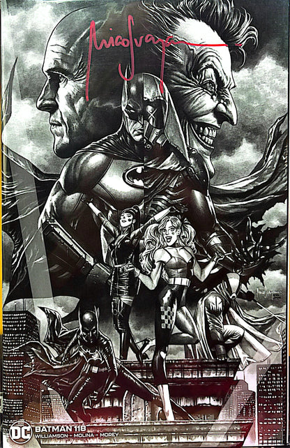 BATMAN #118 CBCS 9.8 165/300 LTD 300 TRADE & SKETCH SIGNED BYY MICO SUAYAN